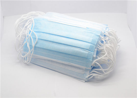 Elastic Earloop Spun Laid Hypoallergenic Surgical Mask