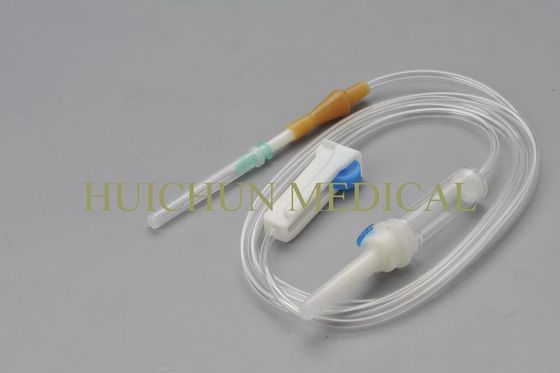 مجموعه ای از تزریق یکبار مصرف پزشکی PVC مقاوم در برابر پیچ و خم