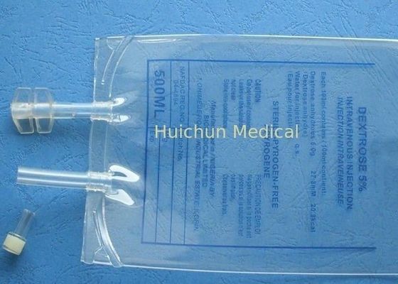 کیسه های تزریق PVC با پلاستیک 1000ml پلاستیک سازی